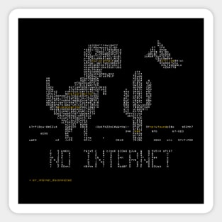 No Internet Sticker